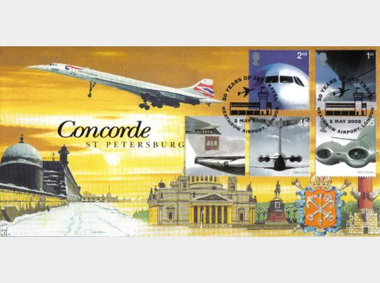 Airliners: Stamps