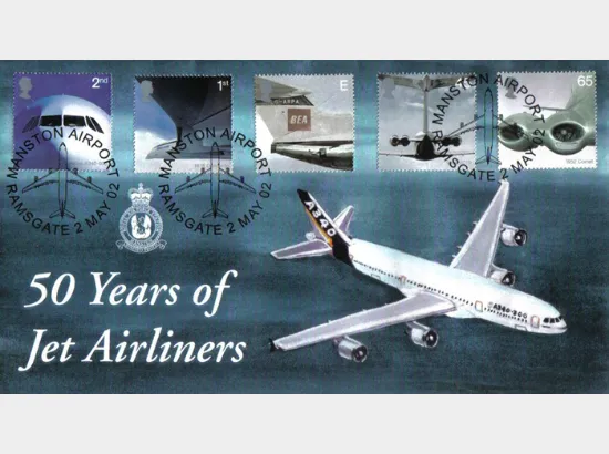Airliners: Stamps