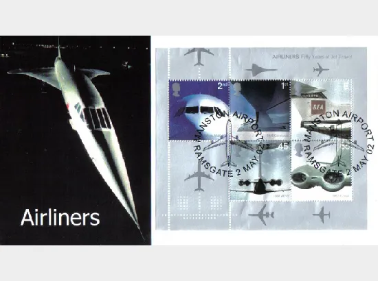 Airliners: Miniature Sheet