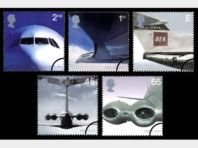 Airliners: Stamps