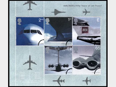 Airliners: Miniature Sheet