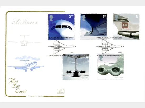 Airliners: Stamps