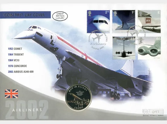 Airliners: Stamps