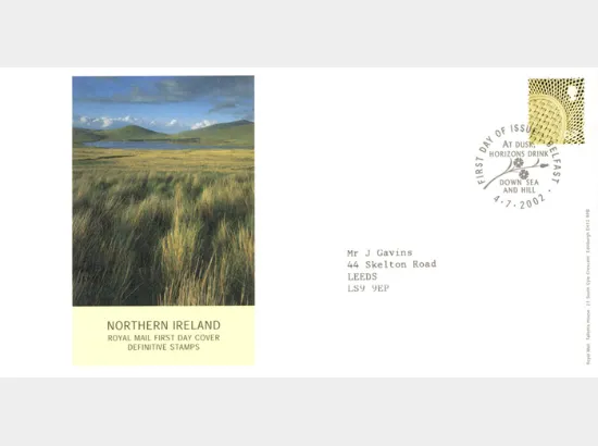 Northern Ireland 68p Vase Pattern