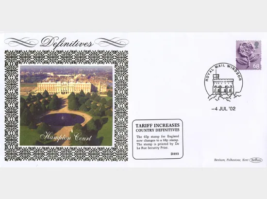 England 68p Tudor Rose