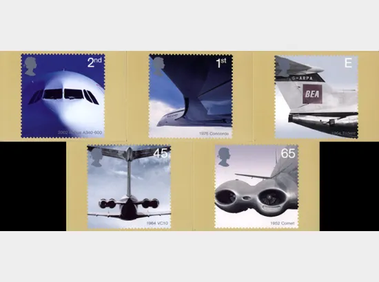 Airliners: Stamps