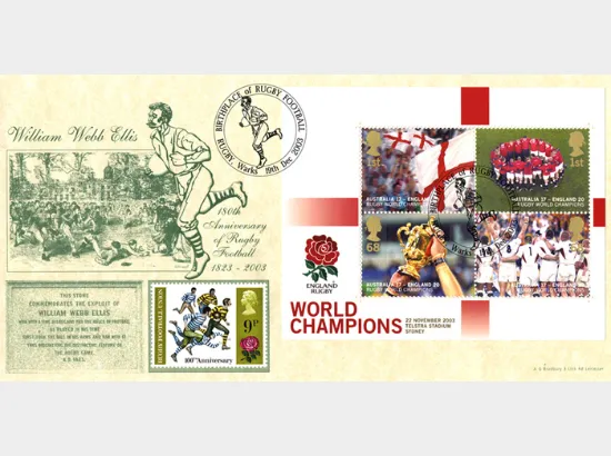 Rugby World Cup: Miniature Sheet