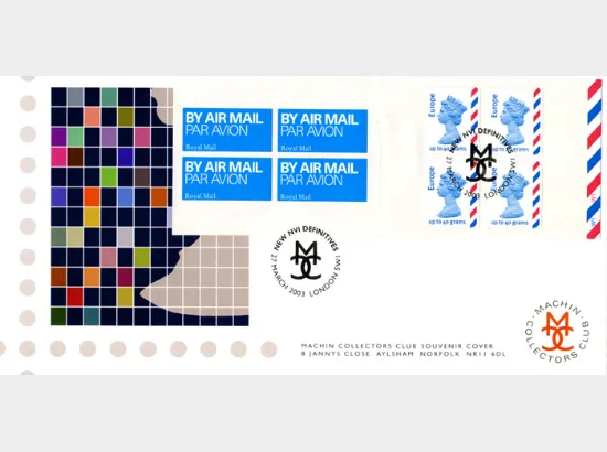 Self Adhesive: Airmail: 4 x Europe (40 grams)