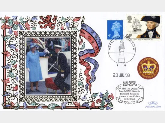 Plymouth Sound to present a new Colour to the Fleet