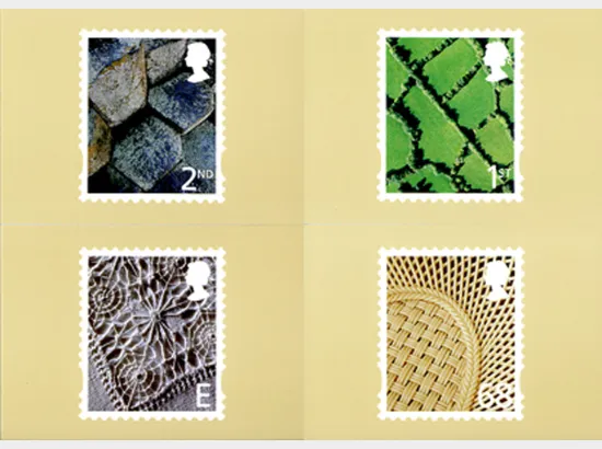 Northern Ireland (white borders) 2nd, 1st, E, 68p