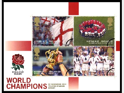 Rugby World Cup: Miniature Sheet