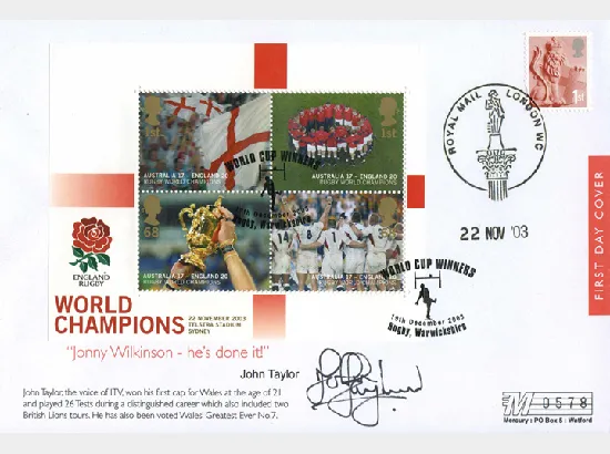 Rugby World Cup: Miniature Sheet Rugby World Cup: Miniature Sheet