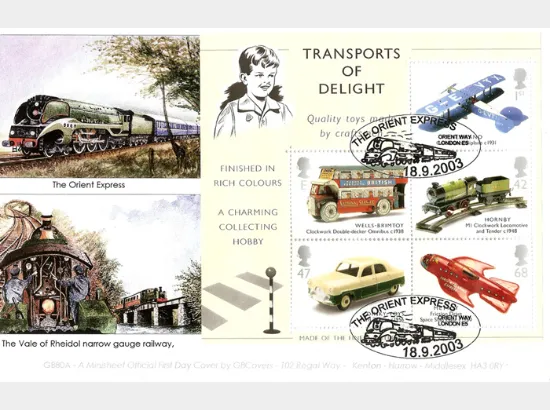 Transports of Delight: Miniature Sheet Transports of Delight: Miniature Sheet