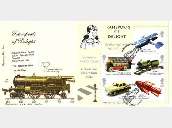 Transports of Delight: Miniature Sheet Transports of Delight: Miniature Sheet