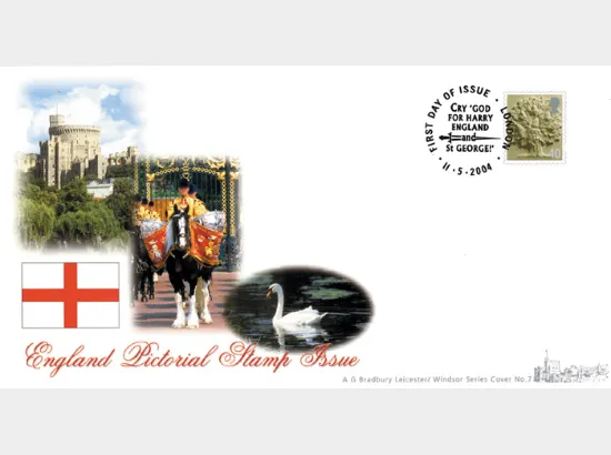 England 40p Oak Tree