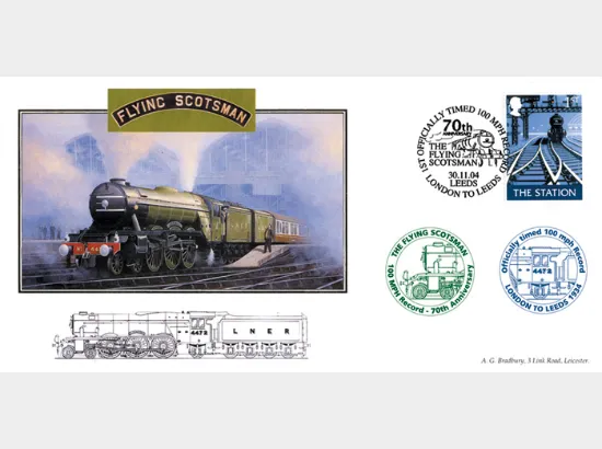 Flying Scotsman - 100 mph Record