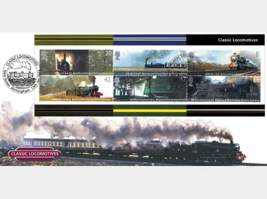 Classic Locomotives: Miniature Sheet