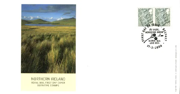 Northern Ireland 40p Linen Pattern