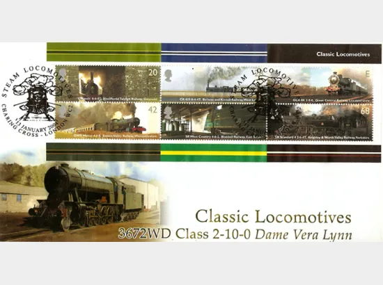Classic Locomotives: Miniature Sheet