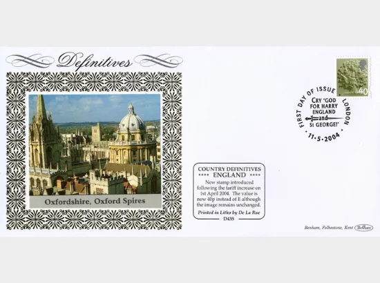 England 40p Oak Tree