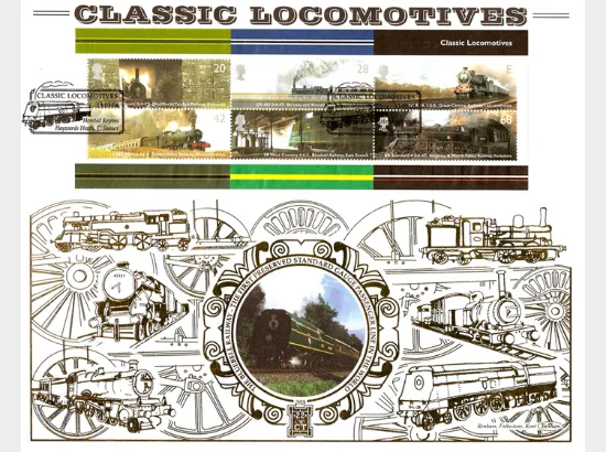 Classic Locomotives: Miniature Sheet