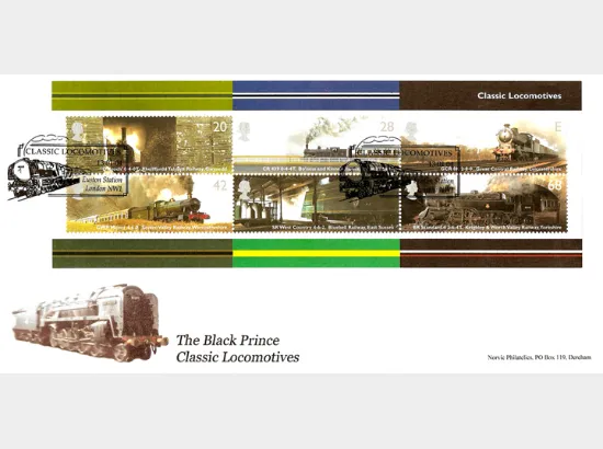 Classic Locomotives: Miniature Sheet