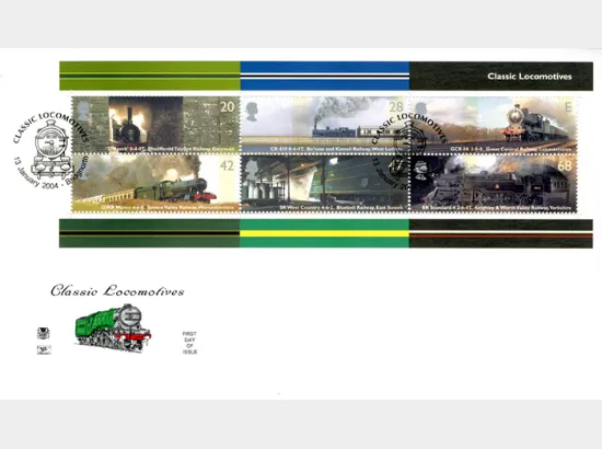 Classic Locomotives: Miniature Sheet