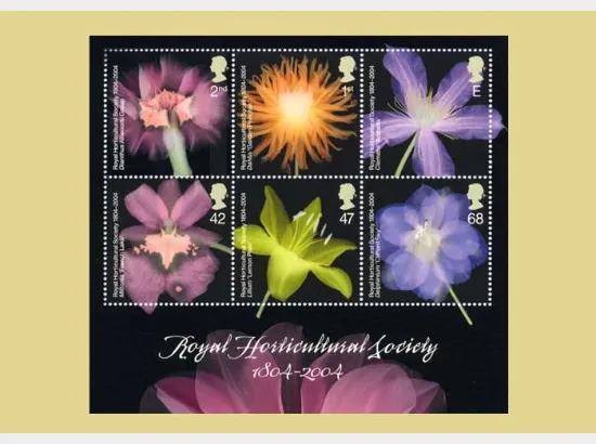 Royal Horticultural Society: Miniature Sheet