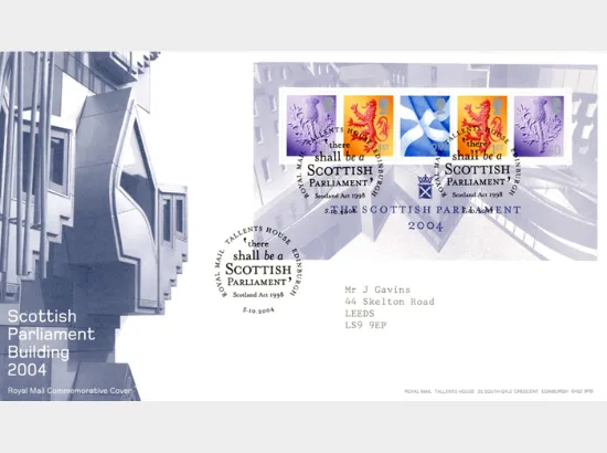 Scottish Parliament: Miniature Sheet