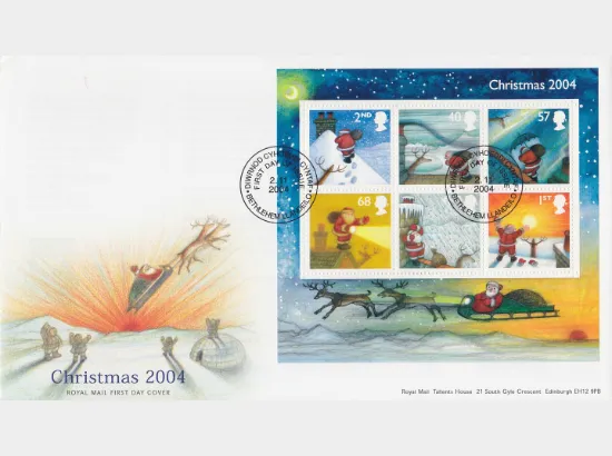 Christmas 2004: Miniature Sheet