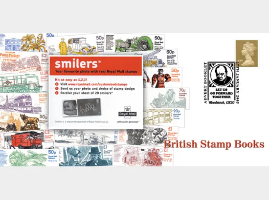 Self Adhesive: 6 x 1st Smilers Advert No.1