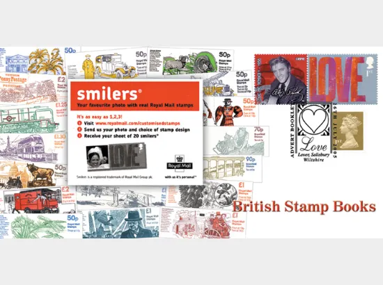 Self Adhesive: 6 x 1st Smilers Advert No.2