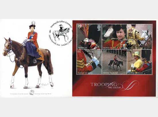 Trooping the Colour: Miniature Sheet