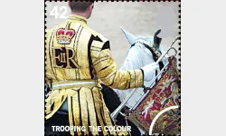 Trooping the Colour: 42p