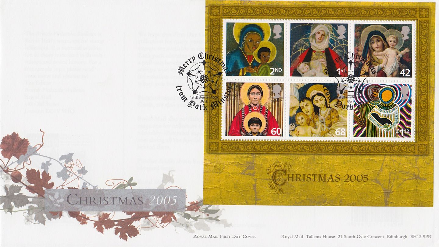 Christmas 2005 Miniature Sheet christmas-2005-miniature-sheet