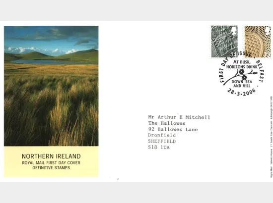 Northern Ireland 44p, 72p