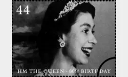 Queen's 80th Birthday: 44p