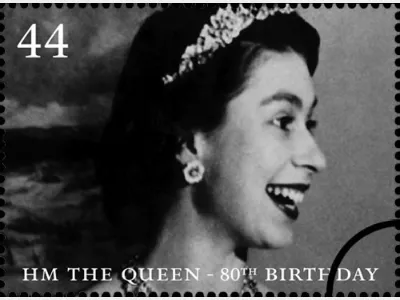 Queen's 80th Birthday: 44p