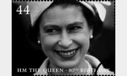 Queen's 80th Birthday: 44p