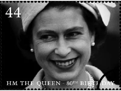 Queen's 80th Birthday: 44p