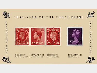 Year of the Three Kings: Miniature Sheet