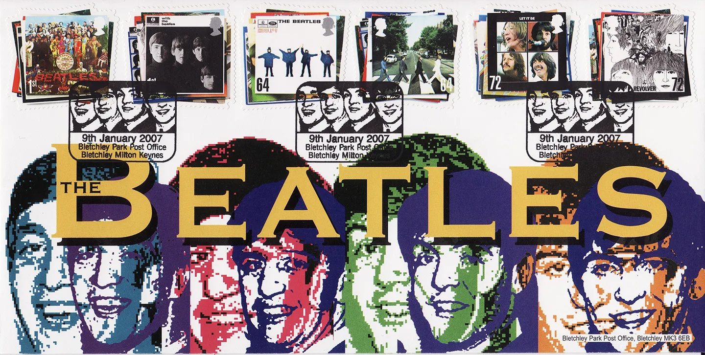 2007_Beatles-FDC 2007_Beatles-FDC