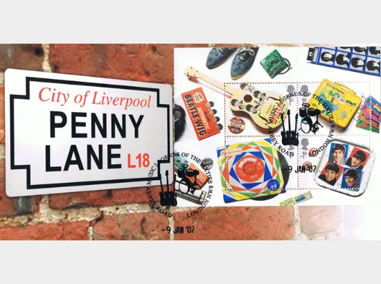 The Beatles: Miniature Sheet