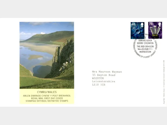 Wales 48p, 78p