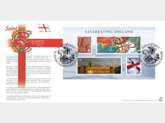 Celebrating England: Miniature Sheet