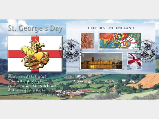 Celebrating England: Miniature Sheet