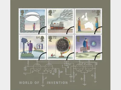 World of Invention: Miniature Sheet