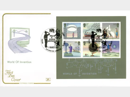 World of Invention: Miniature Sheet