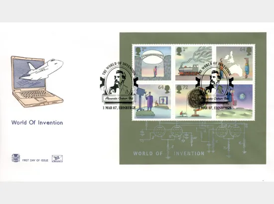 World of Invention: Miniature Sheet