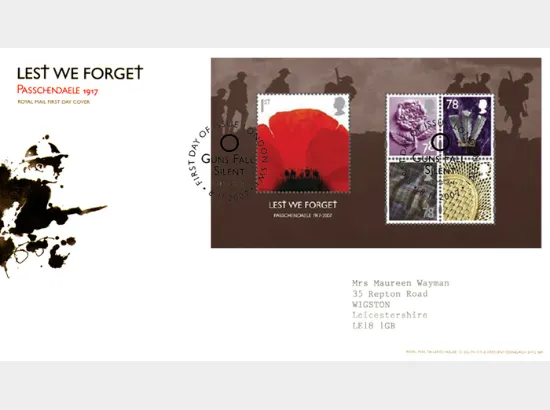 Lest We Forget 2007: Miniature Sheet